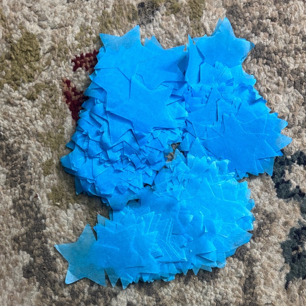 1989 Blue Star Confetti- Taylor Swift